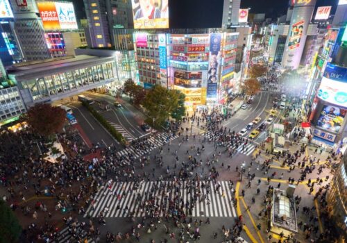 Free - Shibuya crossing